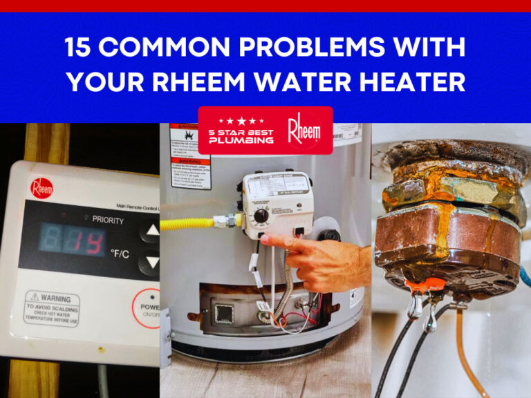 Common Rheem water heater problems