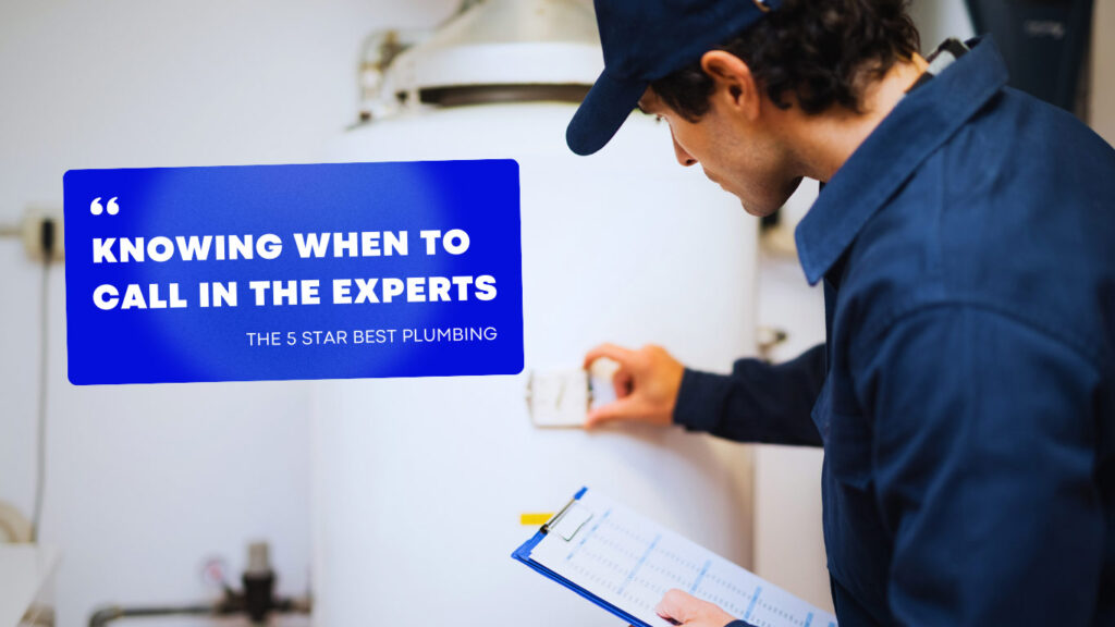 When to Call a Professional for Rheem Water Heater Issues